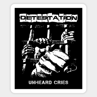 Detestation "Unheard Cries" Tribute Sticker